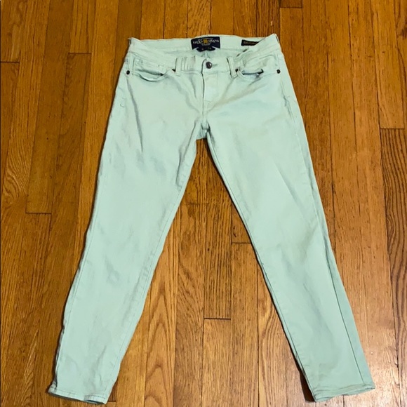 Lucky Brand Zoe Straight Crop Jeans Ws 